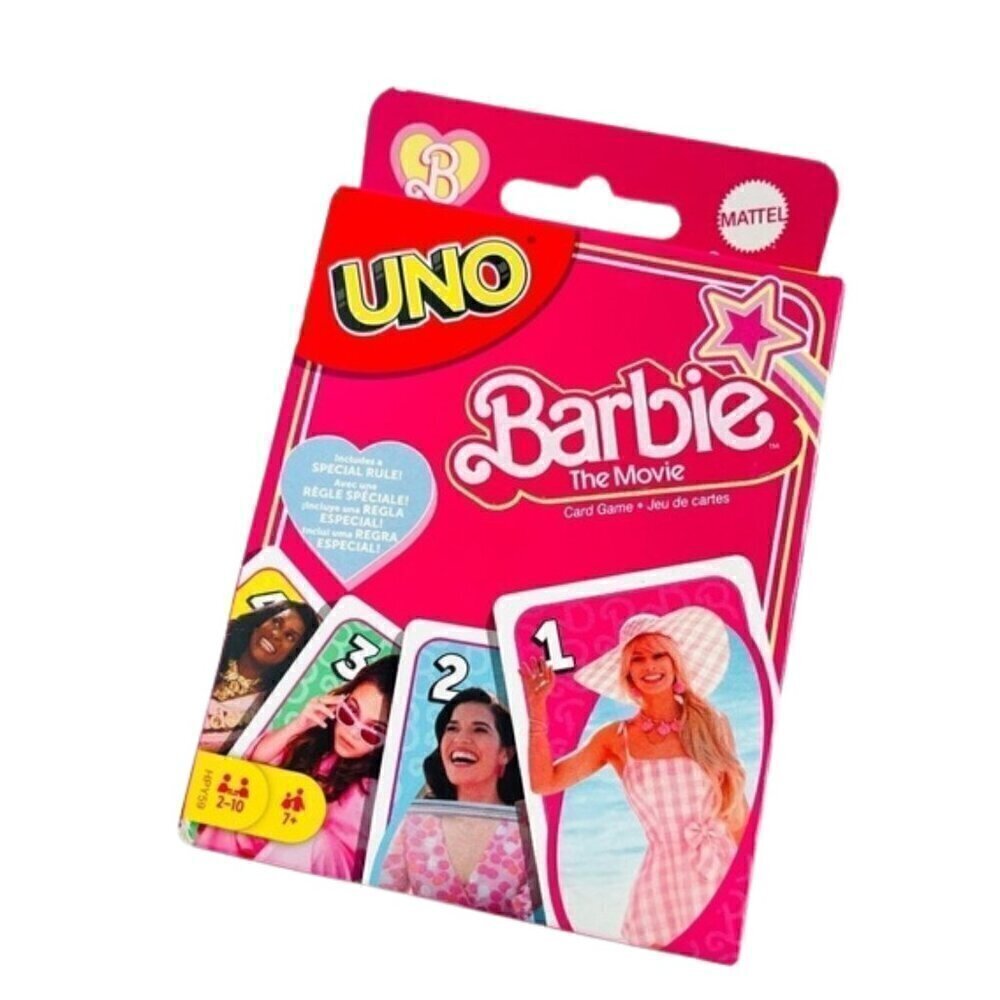 UNO Barbie The Movie Card Game Brand New 2023